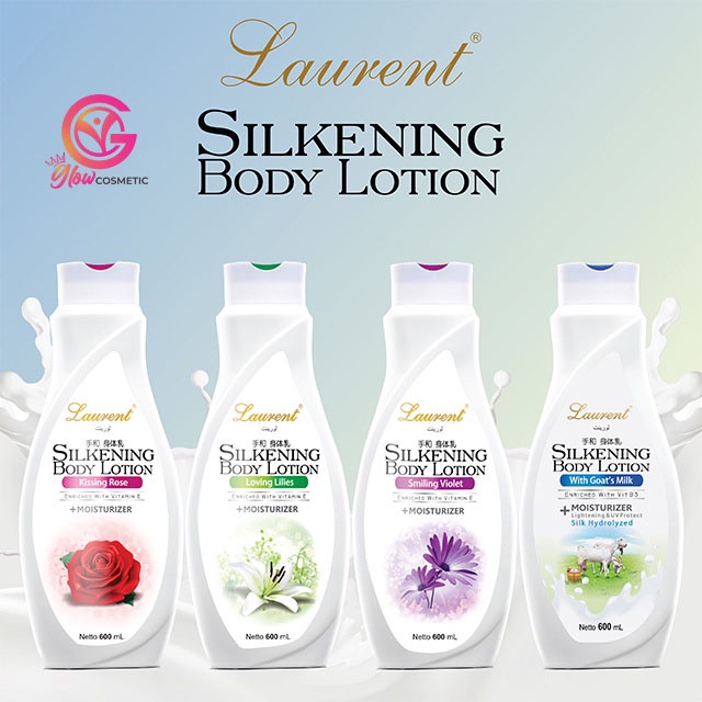 LAURENT SILKENING BODY LOTION 600ML