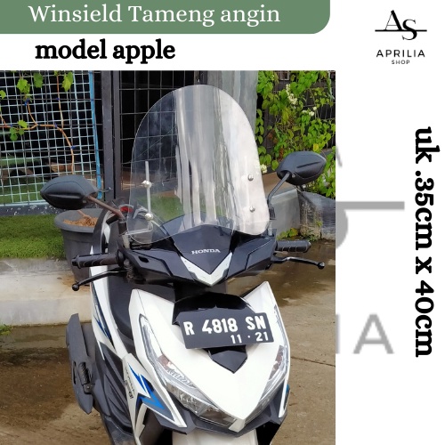 Windshield Universal Windshield Appel Motor Matic Kaca Depan Visor Windshield Scoopy Tameng Angin Mo