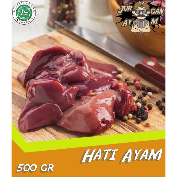 

Hati Ayam Bersih 500 gr