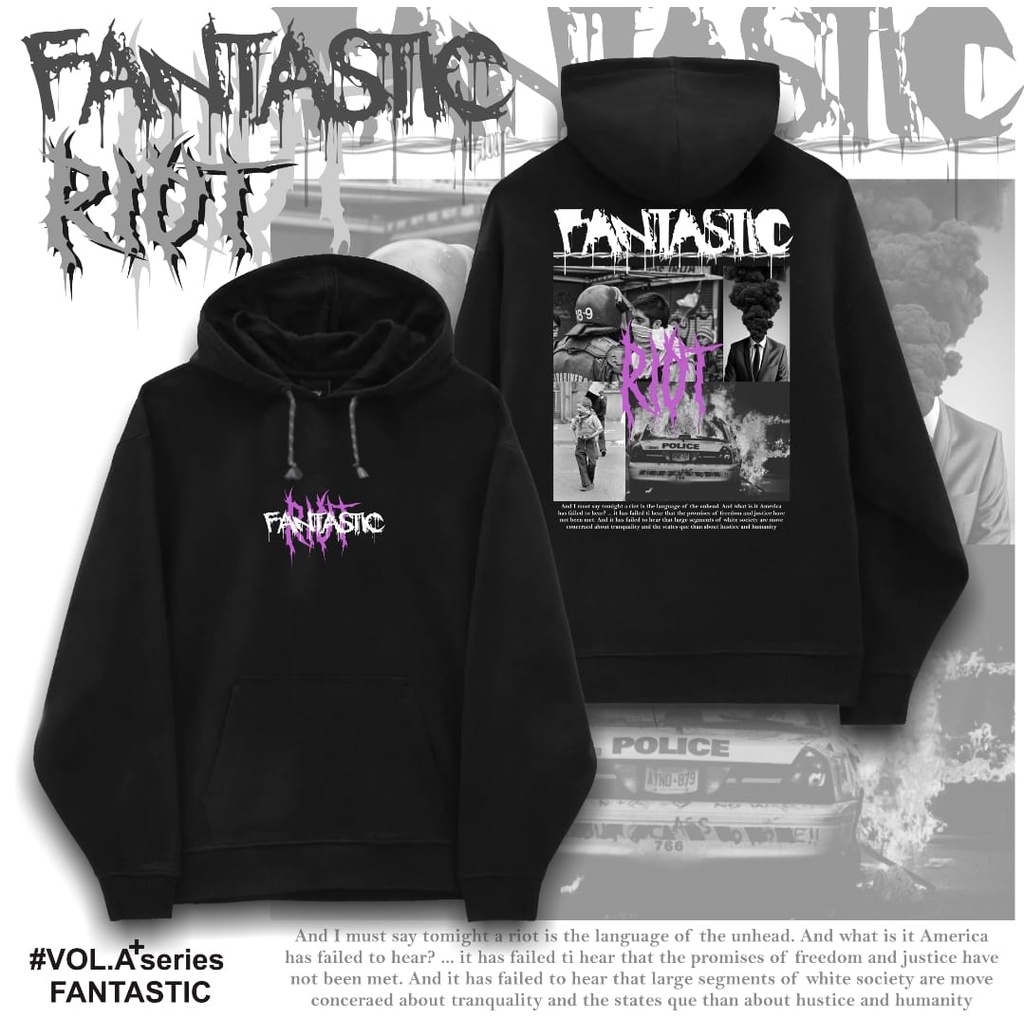 HOODIE FANTASTIC RIOT HOODIE PRIA HOODIE METAL HOODIE PRIA HOODIE MOTOR HOODIE PREMIUM HOODIE VIRAL