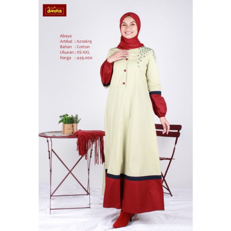 ABAYA DEWASA DANNIS SALE 40%