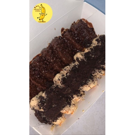 

NUGGETPISANG by napiscrispy dengan ekstra topping