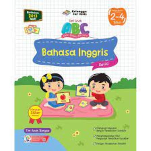 Erlangga For Kids - Aktif, Brilian, Ceria bahasa Inggris Revisi
