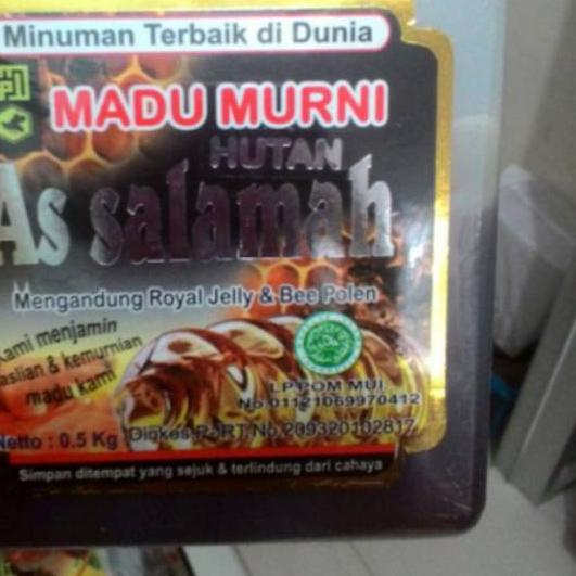 

✩ Assalamah Hutan 500 gram Plus Royal Jelly dan bee Pollen ✤