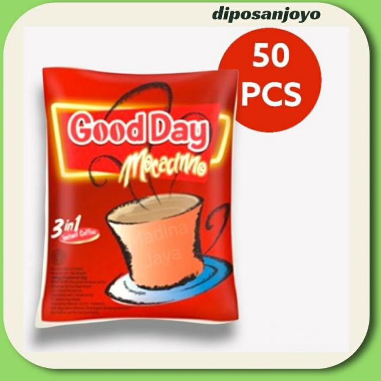 

Fitur utama [ G B ] BAG Good Day MOCACINNO 50 sachet Extra Bonus