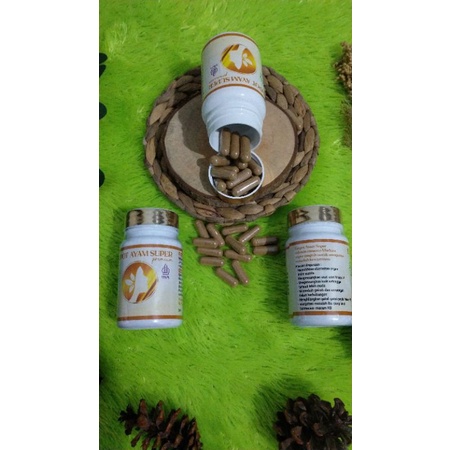 EMPOT AYAM SUPER (Kapsul) PREMIUM Jamu Empot Empot Ayam Madura