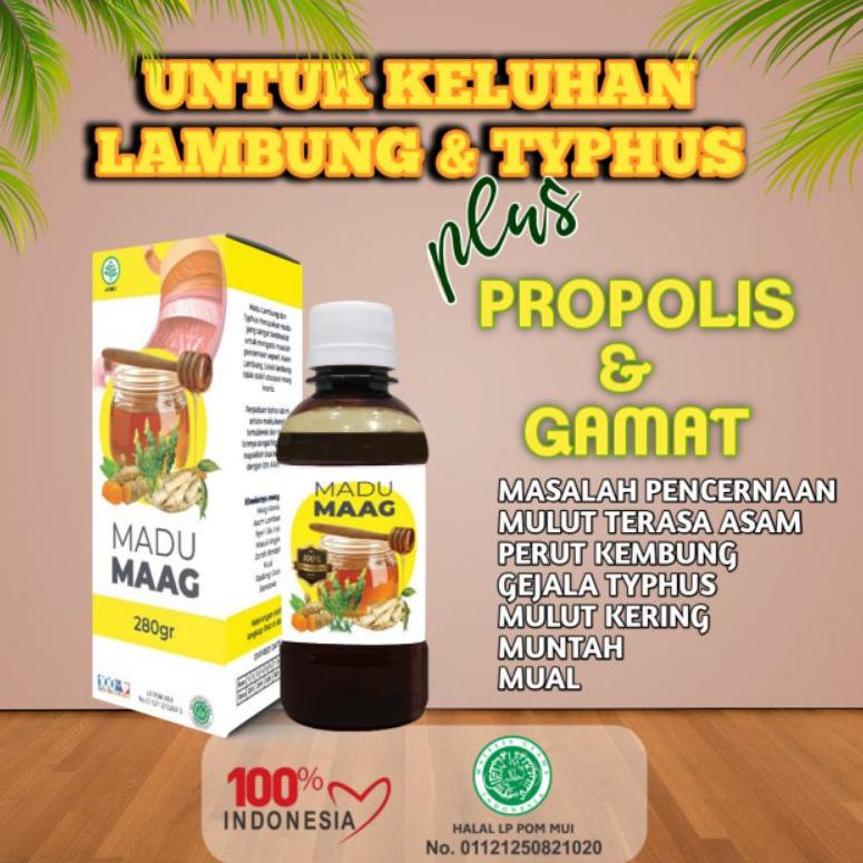 

Promo Spesial 3.3 Madu Maag Asam Lambung Gerd Gholiban Asli isi 280gr ...,,