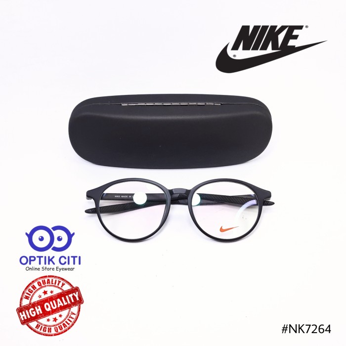 Frame Kacamata Pria Nike 7264 Af Sporty Bulat Lentur Premium