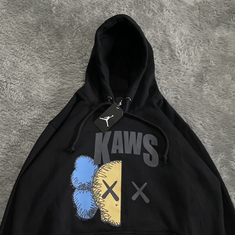 COMMONCLOTH - SWEATER HOODIE AIR JORDAN X KAWS 23 FULLTAG &amp; LEBEL FULL SABLON