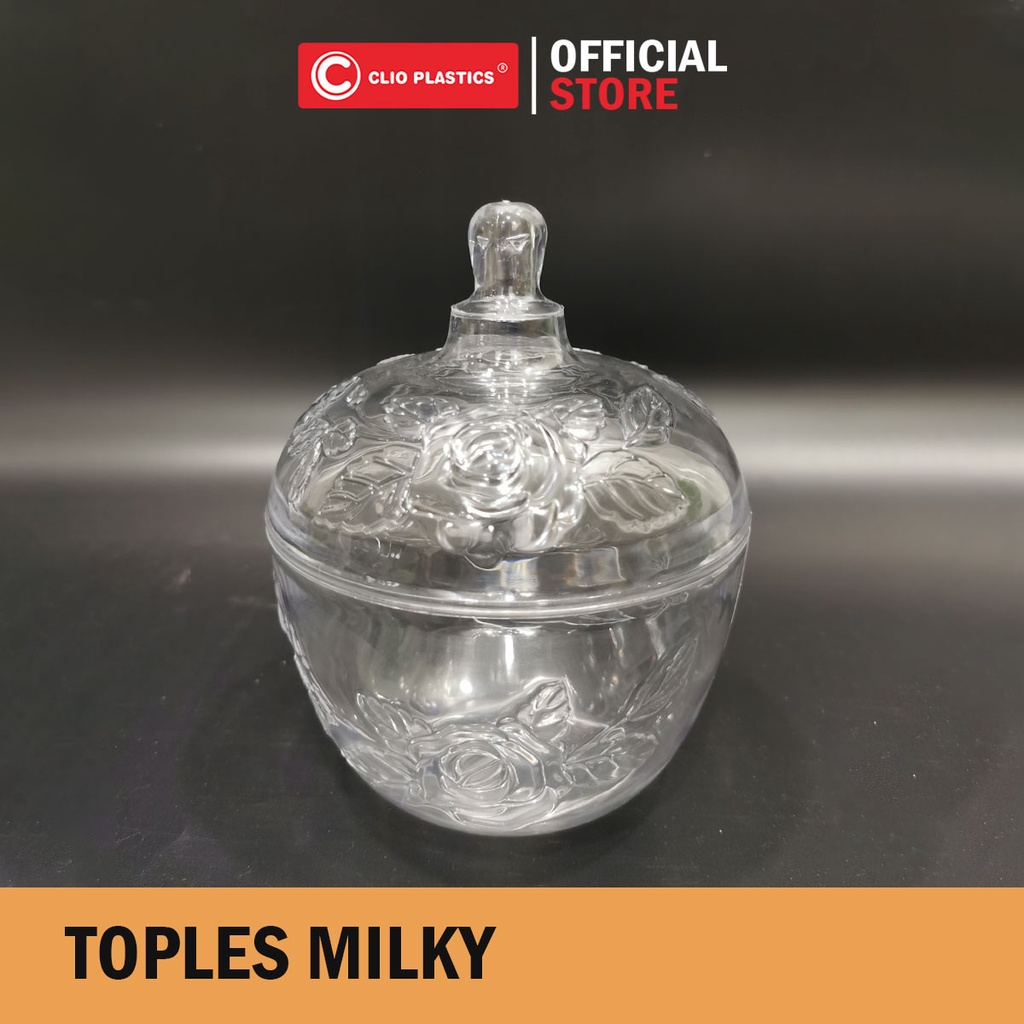 1 DUS TOPLES PLASTIK MIKA MILKY/ TOPLES PLASTIK TOPLES MAKANAN DAN PERMEN / TOPLES LEBARAN