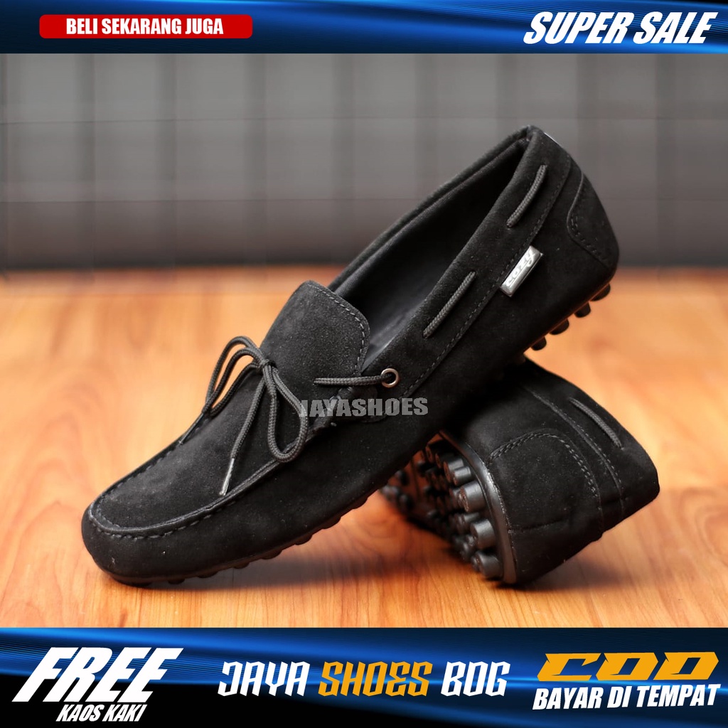 SINES|Sepatu Casual Slip On Pria Keren Original Kekinan Model Slop Mocasin Tali Santai Murah