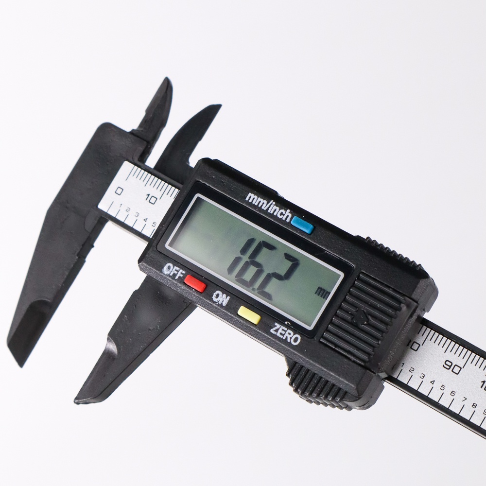 Jangka Sorong Digital Vernier Caliper with LCD Screen - Black