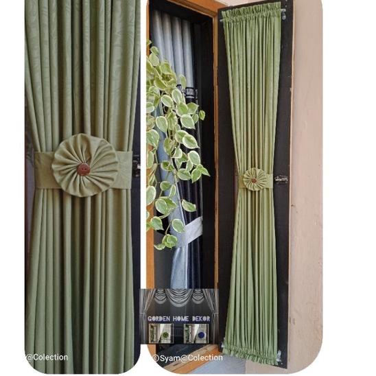 Jangan Sampai Kehabisan❄️ Gorden Jendela Minimalis murah/ Gorden Pita terbaru / gorden polos kekinia