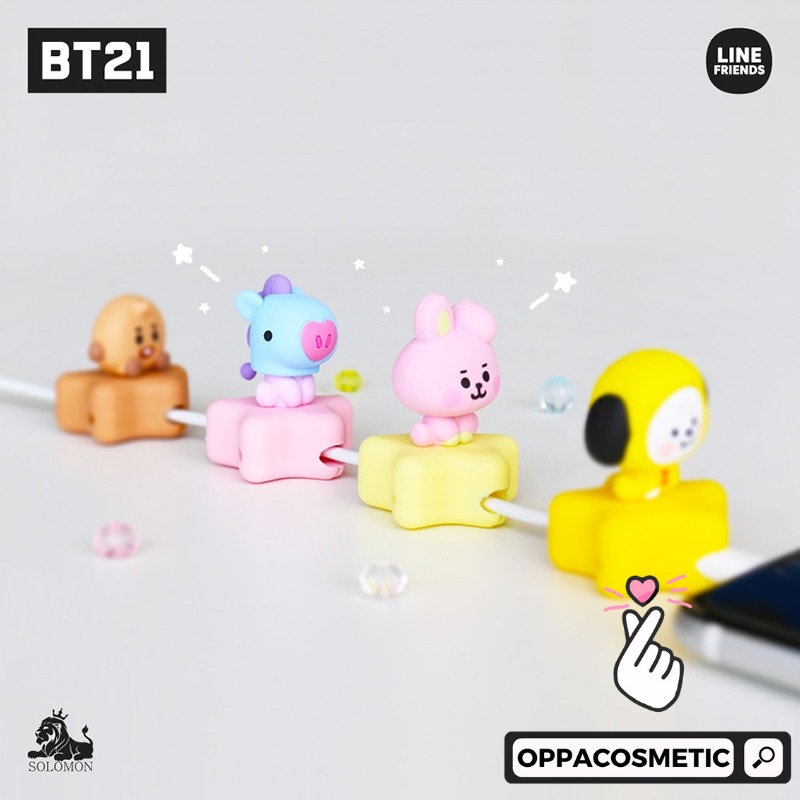 OFFICIAL BTS X BT21 Cable Mascot