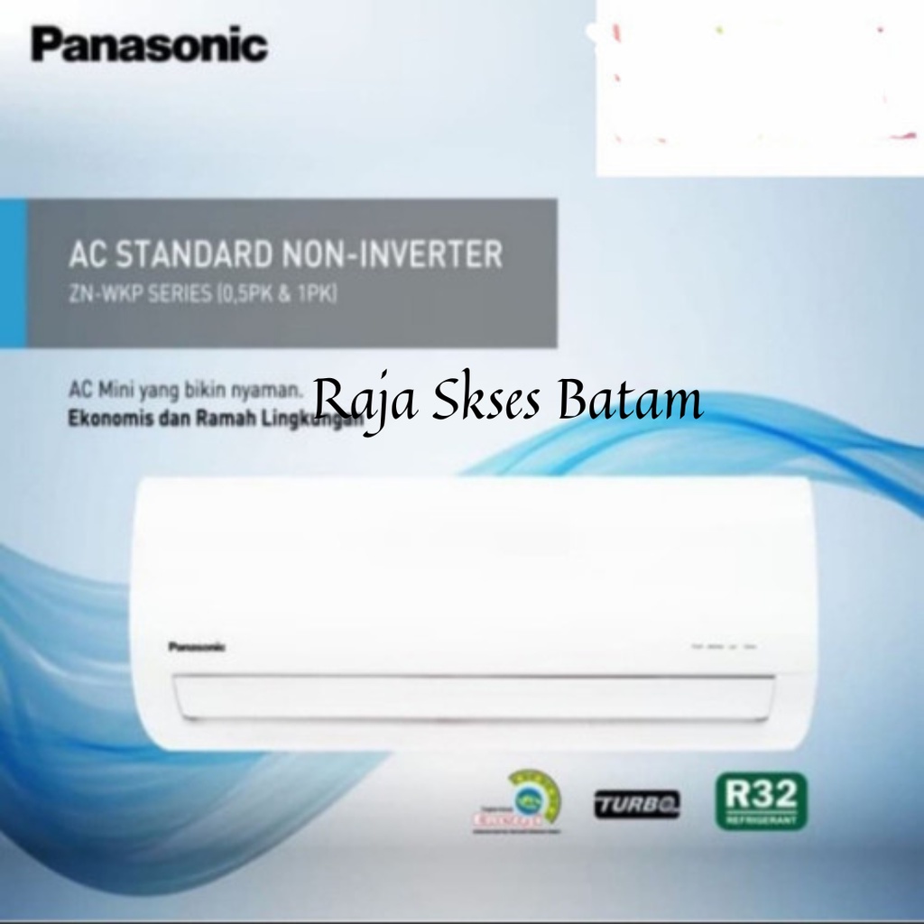 AC Panasonic 1PK CS/CU ZN9WKP StandaR 1PK R32 750watt BATAM