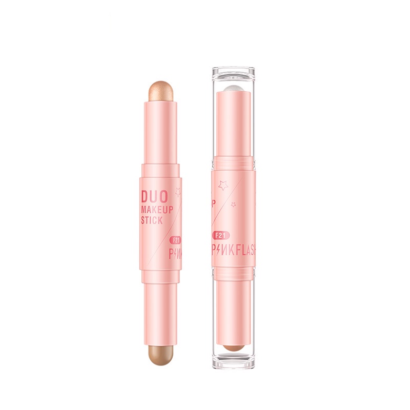 PINKFLASH DoubleShaping 3D Makeup Stick Three-dimensional Shaping Creamy Smooth Highlighter