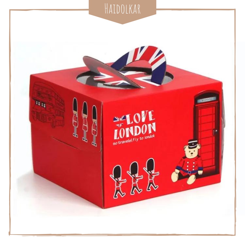 

Kotak Kue Tart Gagang Box Hadiah London Kotak Bingkisan Box Sanck Pesta