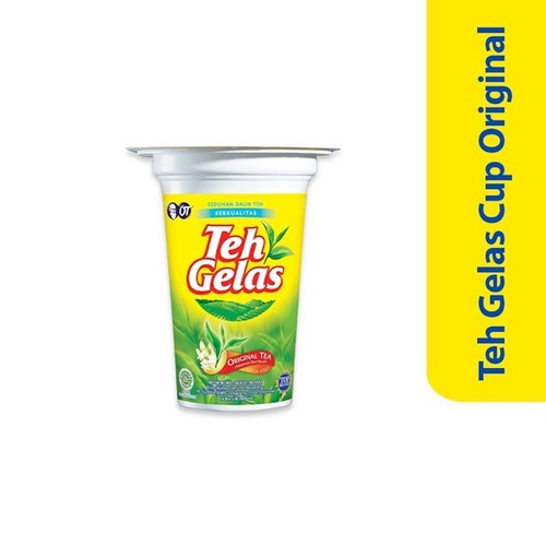 

Teh gelas kemasan cup ecer netto 180ml