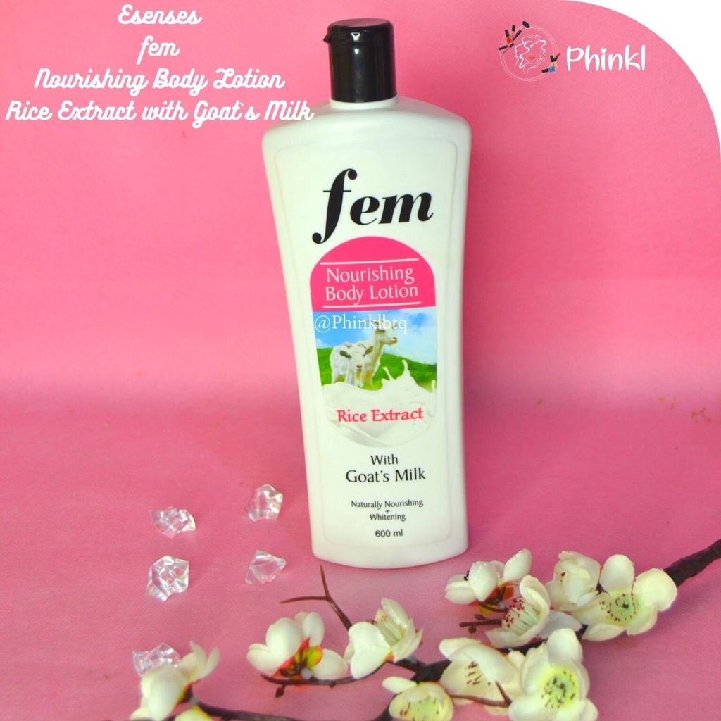 `ღ´ PHINKL `ღ´ [ESENSES] ESENSES Fem hanbody besar 600ml with goat milk hand body lotion butter serum