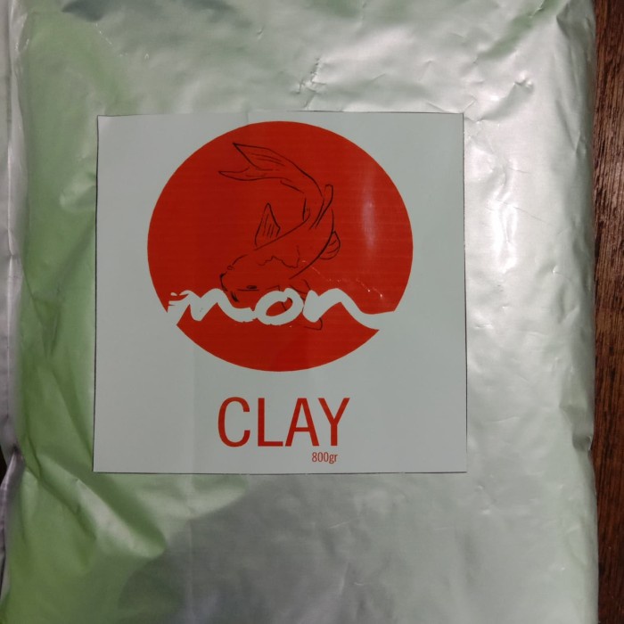 clay penjernih / penjernih kolam koi / bakteri starter kolam /mineral