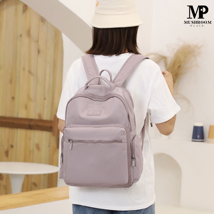 Tas Ransel Laptop Wanita Korean Style | Backpack Cewek Waterproof Kerja | Tas Punggung Perempuan Remaja Kuliah Colourful Colorful Fox CF459