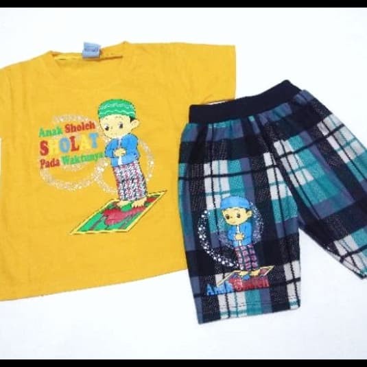baju anak laki laki  Setelan Baju Anak Laki Laki - Baju Anak Laki - Baju Muslim Anak Laki(I9S1) sete