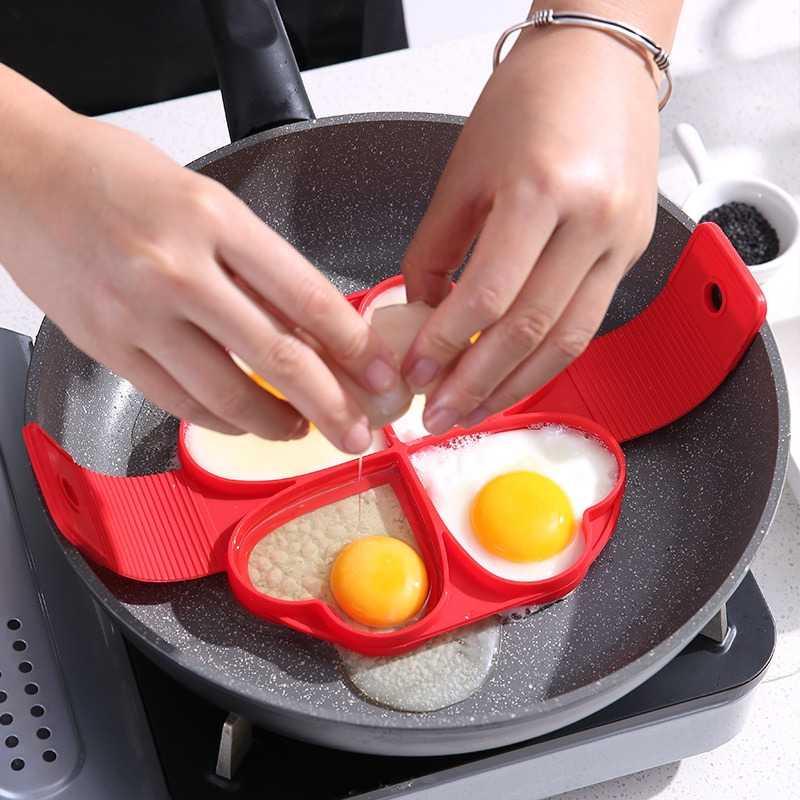 Cetakan Telur Omelet Egg Pancake Maker - T282 - Red