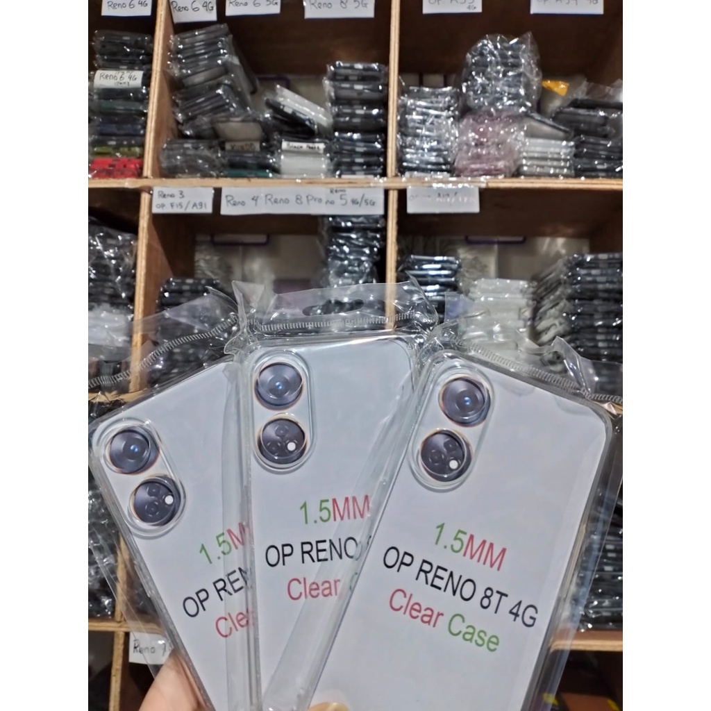 PROMO Soft Case For OPPO RENO 8T 4G / RENO 8T 5G Soft Case Clear HD Tpu Transparan Bening Premium