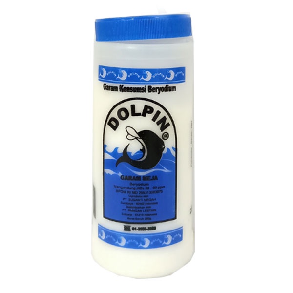 

Dolphin Garam Botol 200 Gr