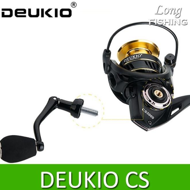 Reel Pancing Metal Deukio Cs 1000 - 7000 Reel Power Handle