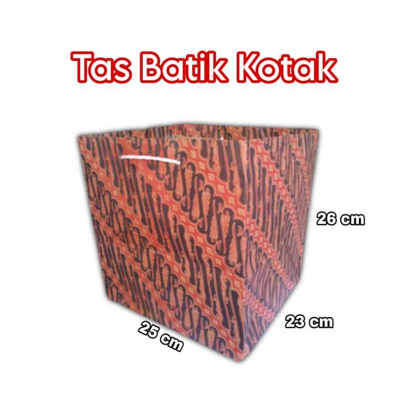

Paperbag Batik Ukuran 25x26x23