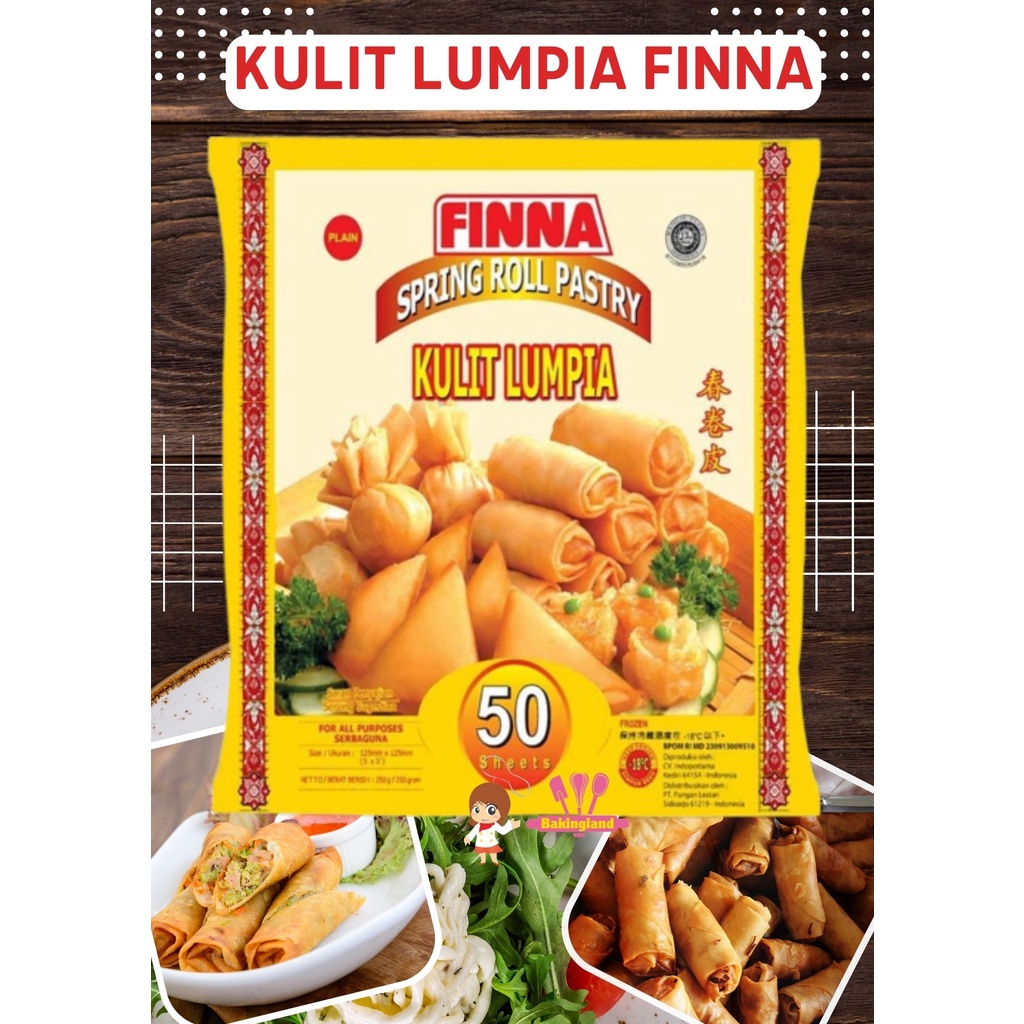 

Kulit lumpia finna spring roll pastry