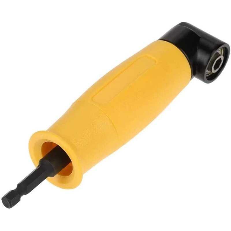 Ekstensi Mata Bor L Angle 90 Derajat 1/4 Inch Hex Bit Socket - 66688 - Yellow