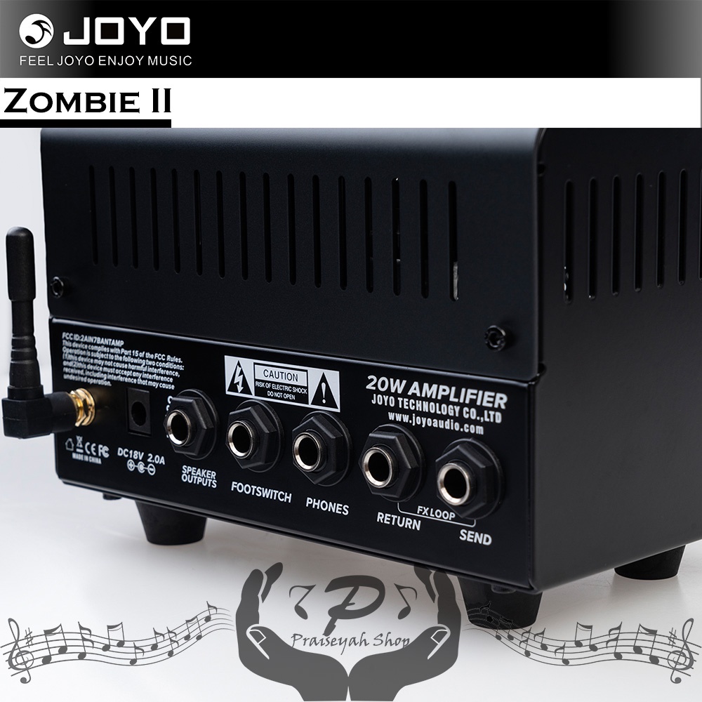Joyo Zombie II Mini Guitar Amplifier Ampli Gitar Kecil BanTamp XL