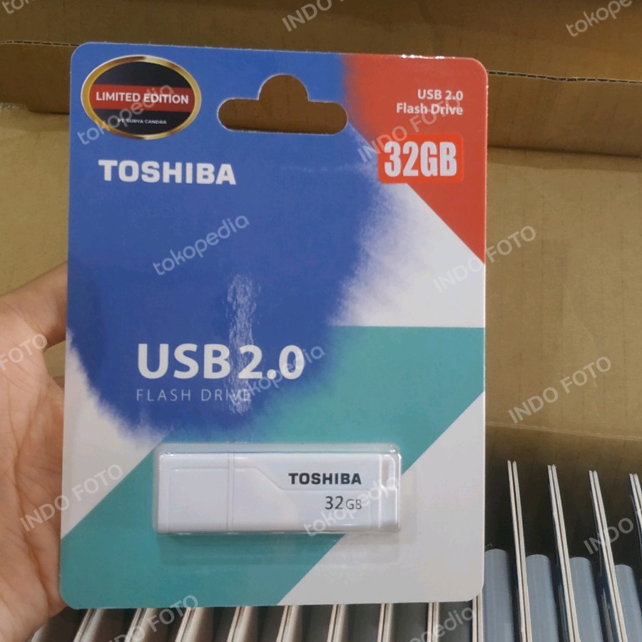 ORIGNAL FLASHDISK TOSHIBA 32GB KEMASAN BARU