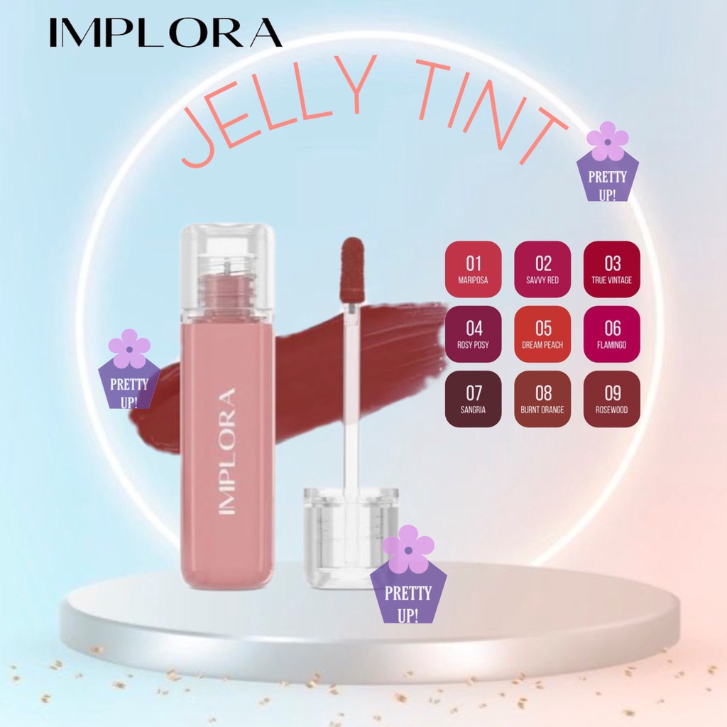 IMPLORA JELLY TINT LIP | GLOSSY