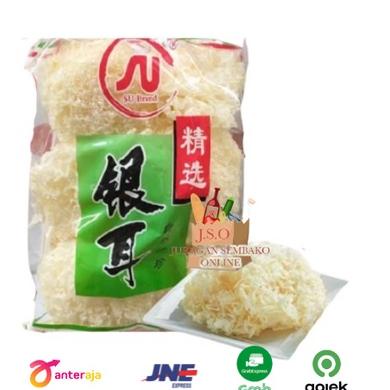 

☄ r putih / dried white fungus SU brand 500 gr ♞