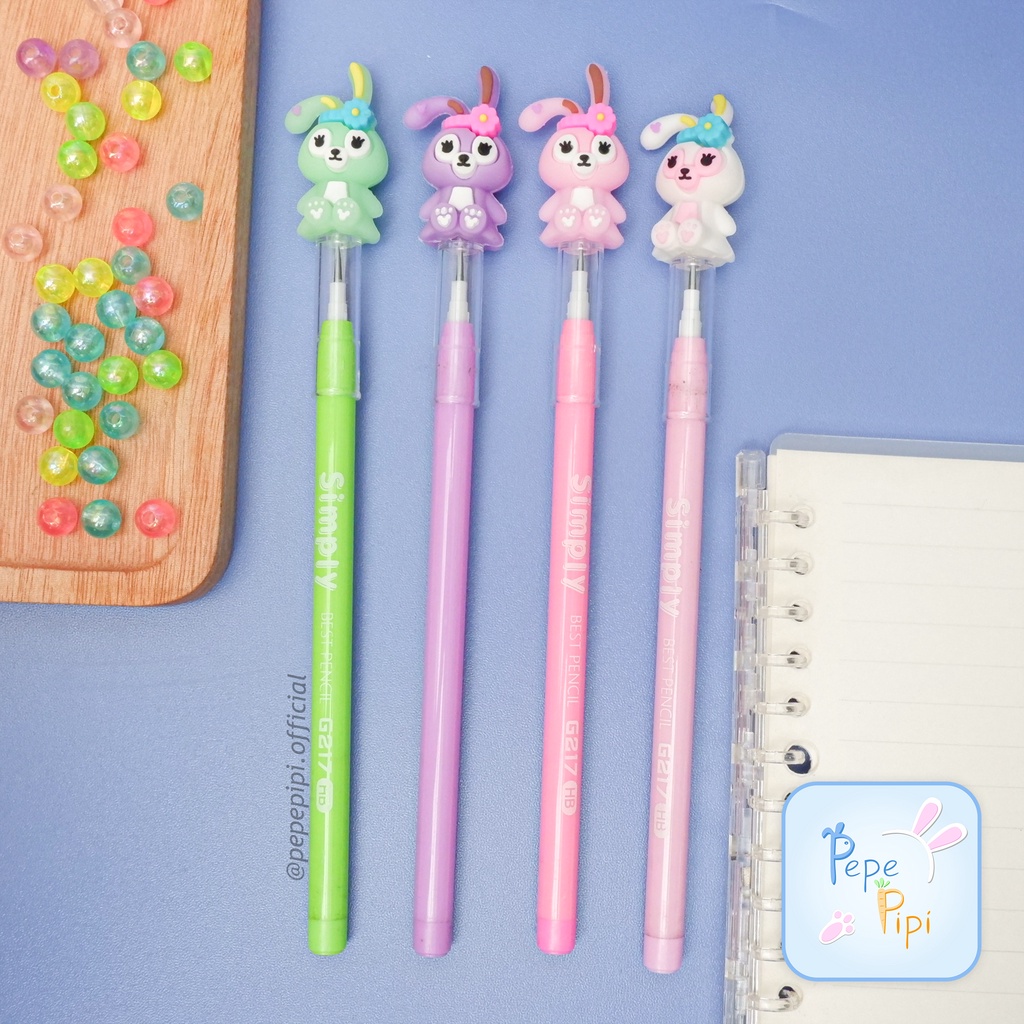 Pensil Susun / Peluru Simply Duffy G-217-110 Peluru Lantu Susun Bensia Pencil Refill Isi benzia Kelinci bunny rabbit