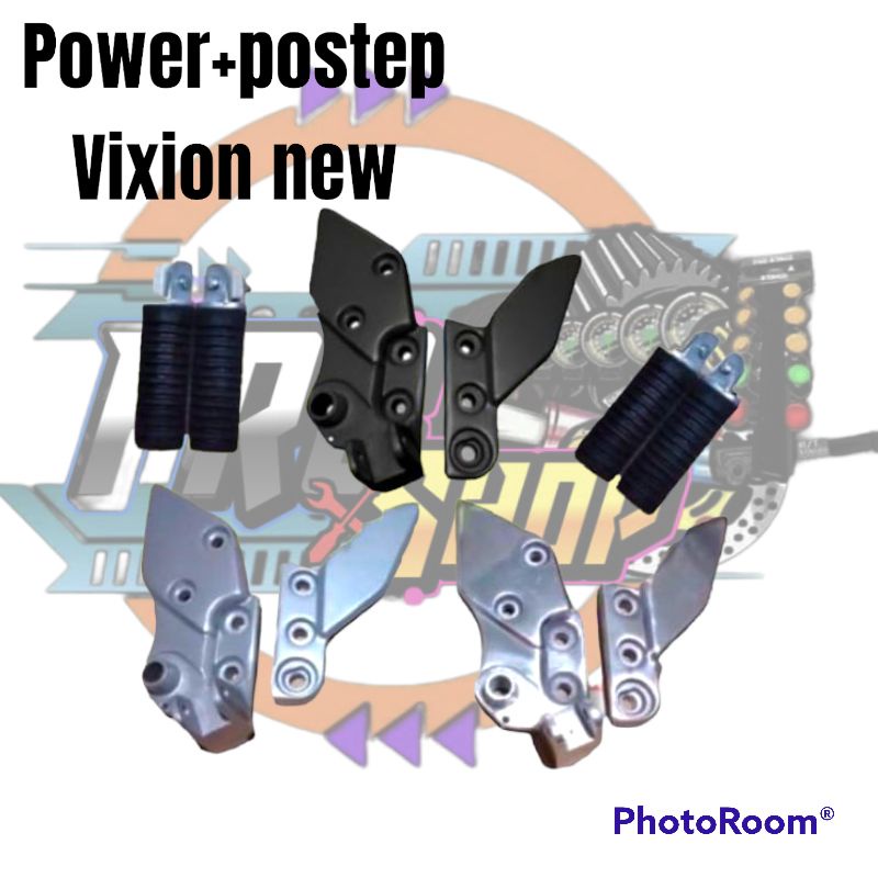 footstep depan power footstep depan Vixion new Yamaha Vixion new set kanan kiri