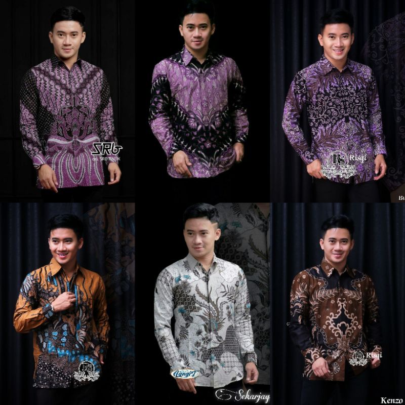 NEW ARRIVAL DISTRO BATIK PRIA SOGAN HRB026 BATIKKAF NOTOARTO BATIK