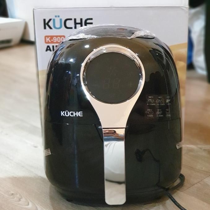 Kuche K900 Air Fryer - Hitam - New - Mesin Penggoreng Tanpa Minyak Paramita.03