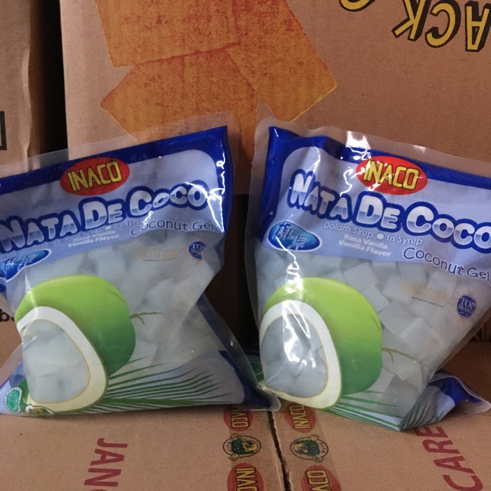 

INACO NATA DE COCO 1 KILOGRAM 1 KARTON ISI 12 PACK