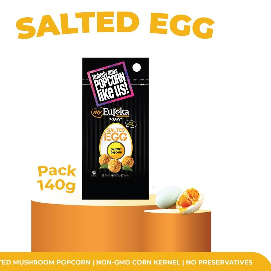 

♙ EUREKA POPCORN SALTED EGG Pack 140gr ⅍