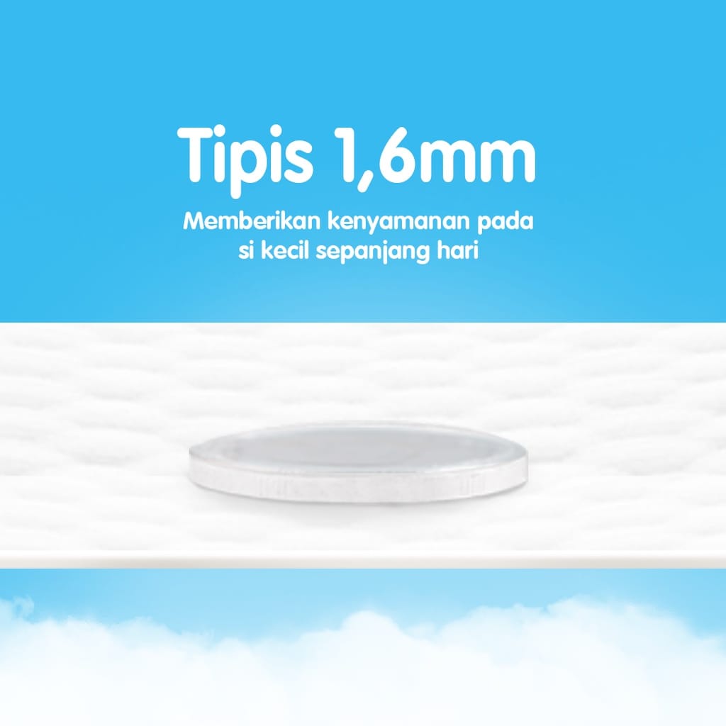 Makuku SAP Diaper Slim Care Pants M32 / L30 / XL28 / XXL26  Popok Tipis Anti Gumpal