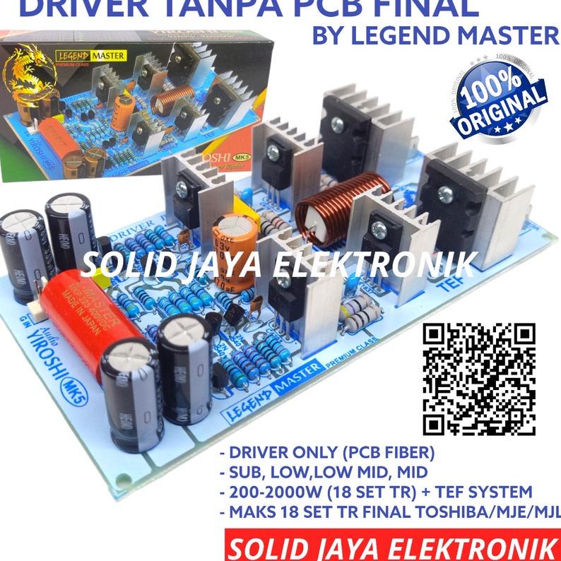 HOT Product KIT DRIVER POWER YIROSHI MK5 MK-5 MK 5 SUPER DRIVER AMPLI AMPLIFIER SOUND SYSTEM LAPANGA