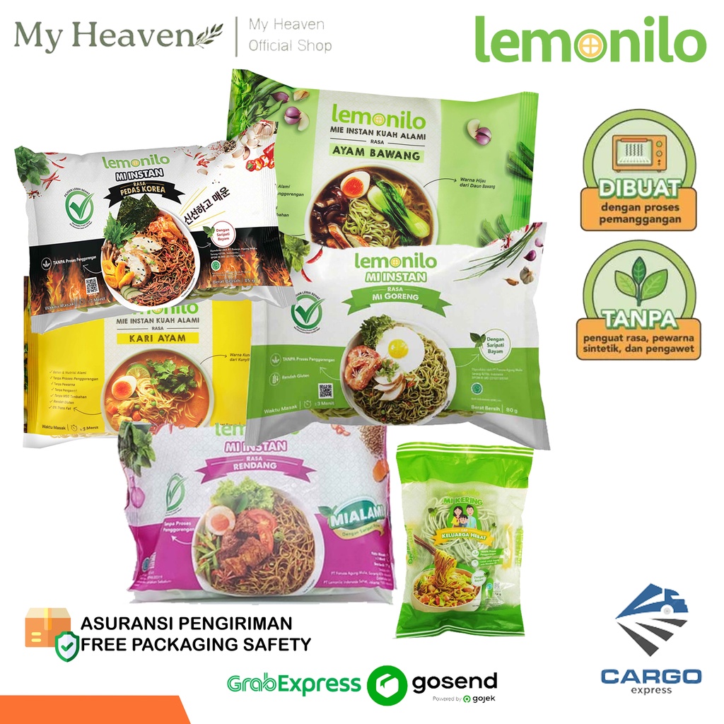 

Mie Lemonilo Mi Instant Sehat - All Varian