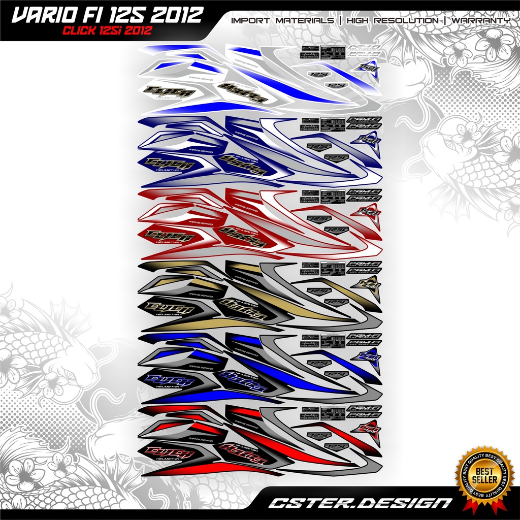 STRIPING VARIO 125 click 125i 2012