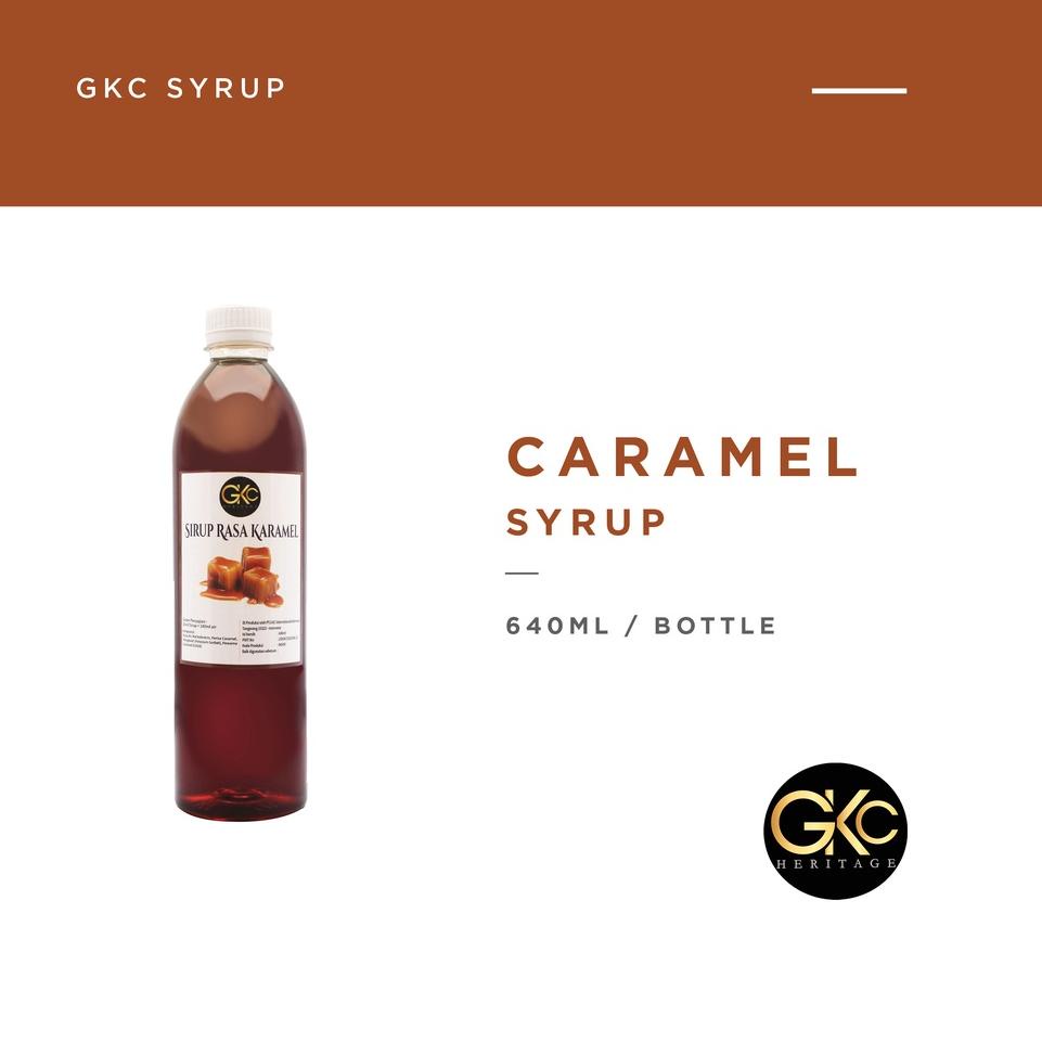 

xnr33 Syrup / Sirup Caramel , Hazelnut , Vanilla GKC Heritage 640ml Perfect