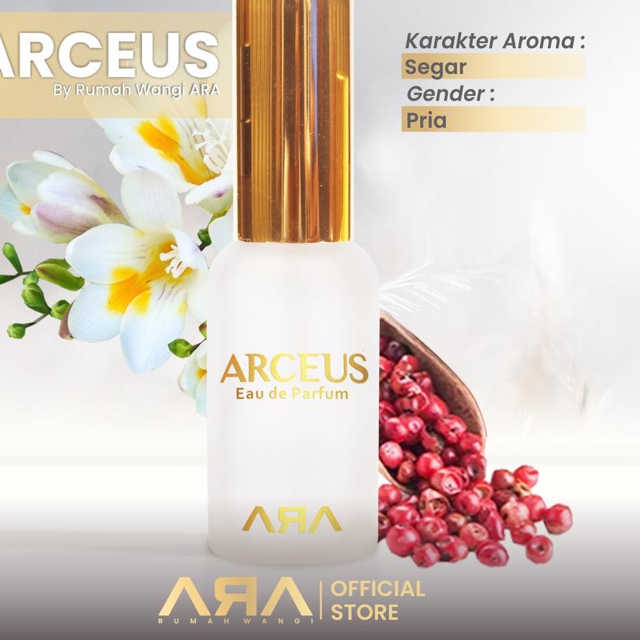 Terlaris Today Rumah Wangi ARA ARCEUS Parfum Pria Eau De Parfume serbuuu 