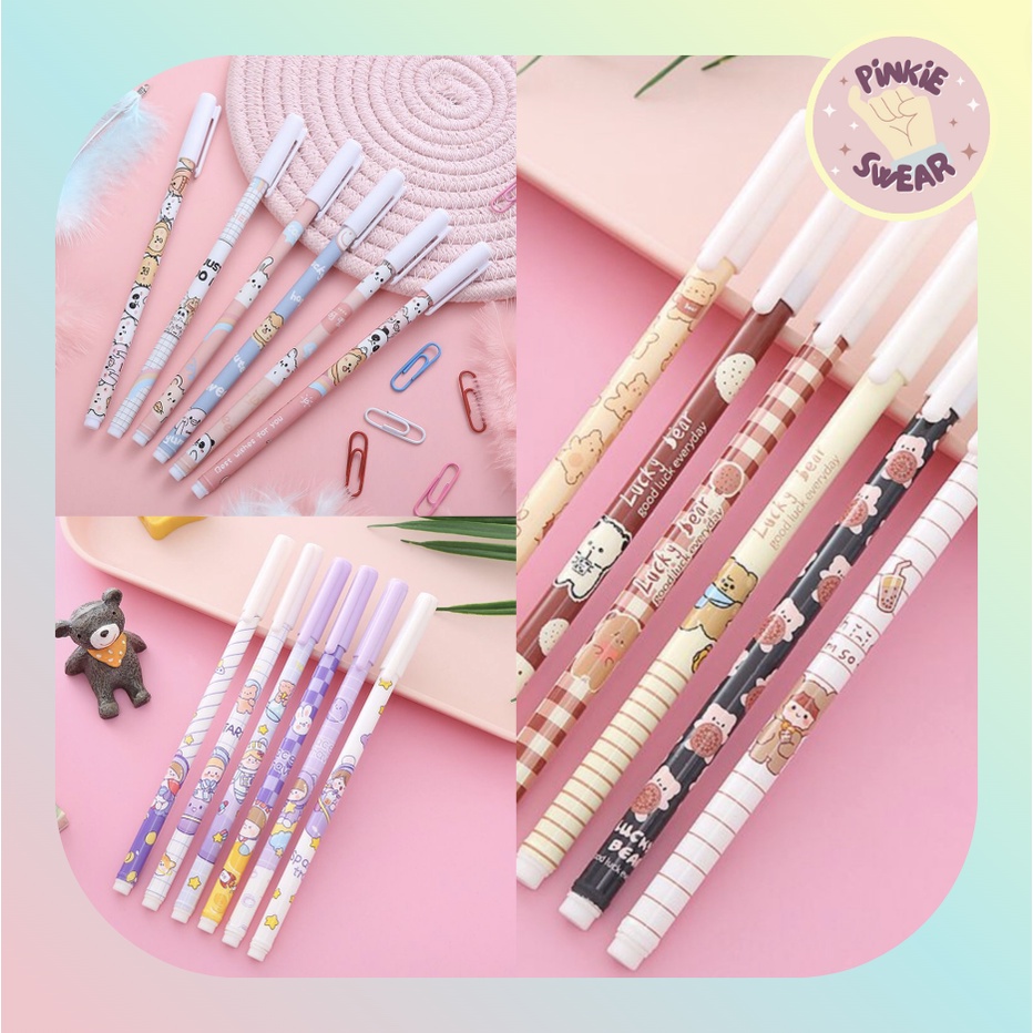 

Stationery - Pulpen / Pena / Bolpoin / Bolpen Unik Lucu Animal Bear Space - Boleh Beli 1 Pc Saja